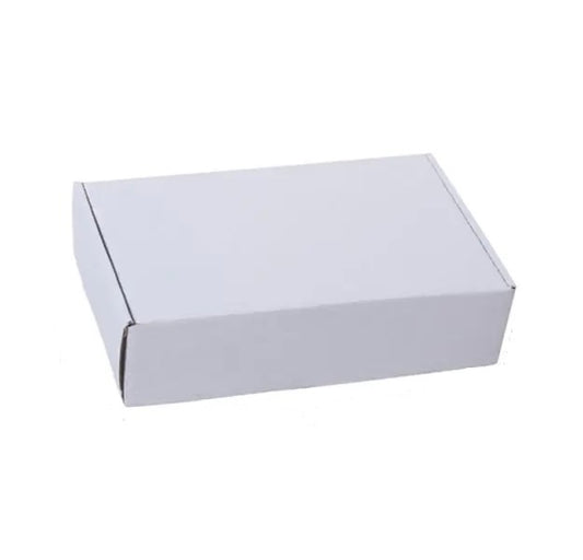 White, 03ply, Flat, Corrugated, Multipurpose, Boxes, 4in x 3in x 1in, Pack of 25